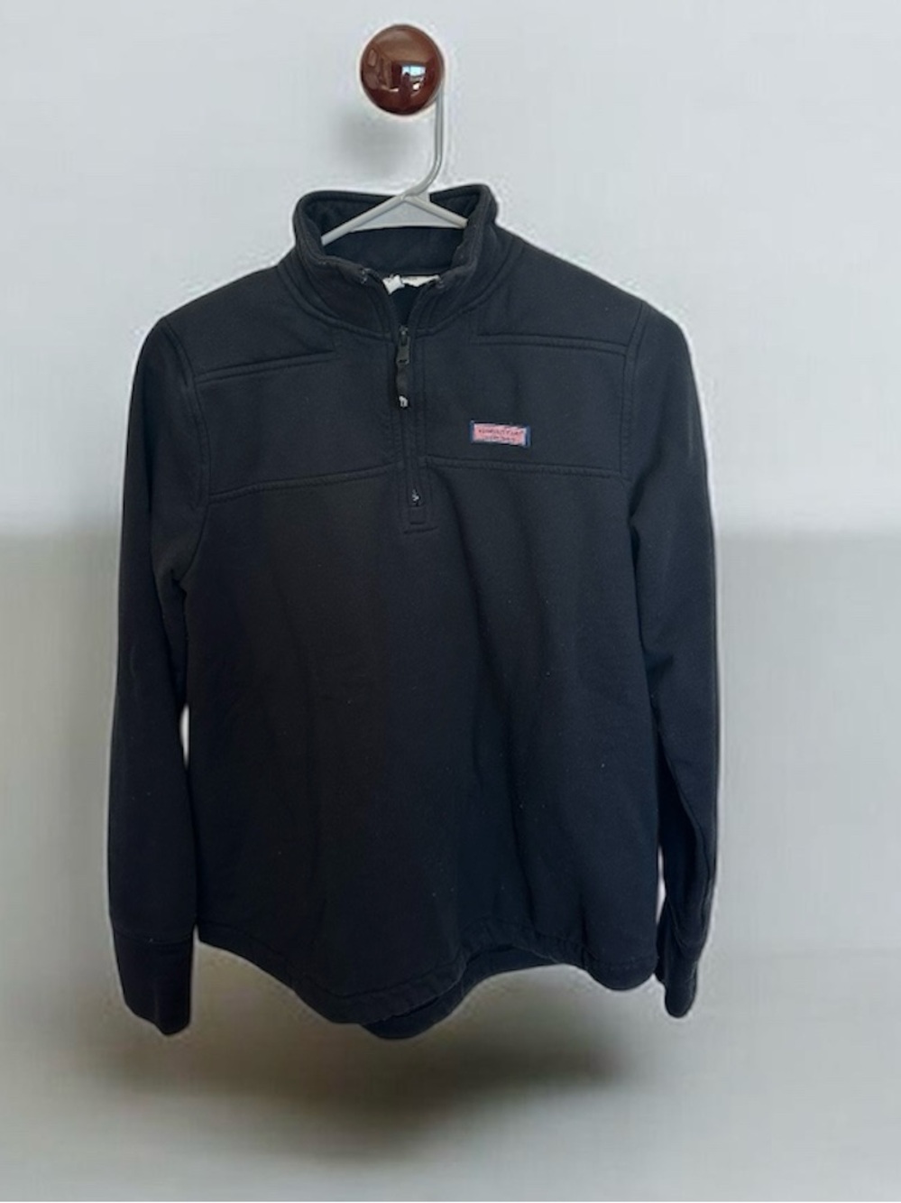 Vineyard Vines Black Half-Zip Pullover